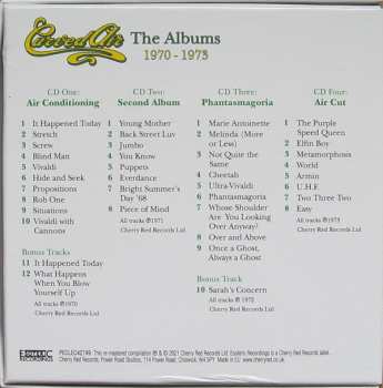 4CD/Caja Curved Air: The Albums 1970-1973