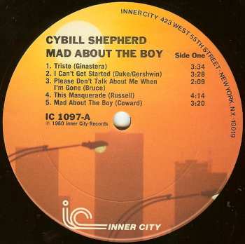 CD Cybill Shepherd: Mad About The Boy