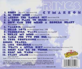 CD Cymarron: Rings: The Very Best Of Cymarron