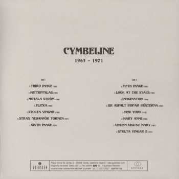 LP Cymbeline: 1965 - 1971