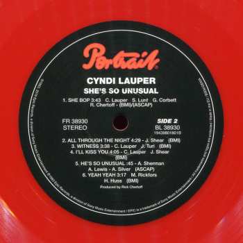 LP Cyndi Lauper: She's So Unusual