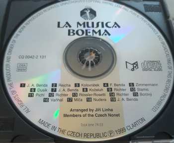 CD Jan Václav Antonín Stamic: La Musica Boema