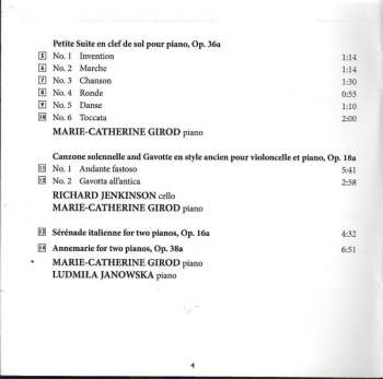 2CD Czeslaw Marek: Chamber Works & Piano Music