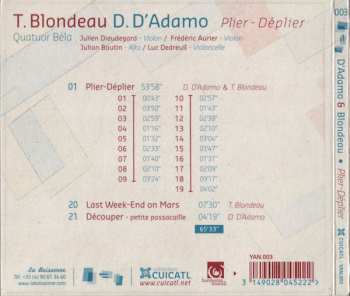 CD Quatuor Béla: Plier-Déplier