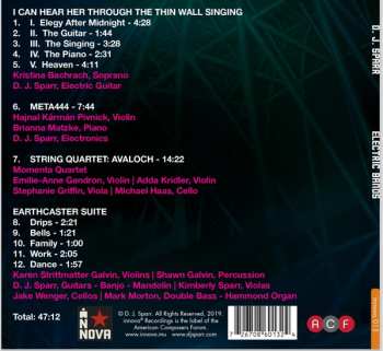 CD D. J. Sparr: Electric Bands
