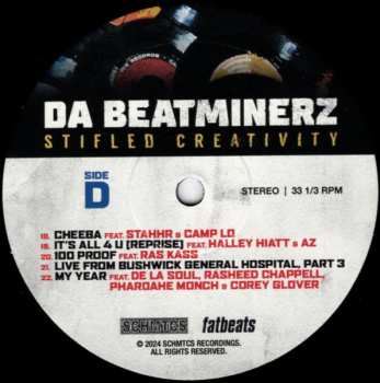 2LP Da Beatminerz: Stifled Creativity
