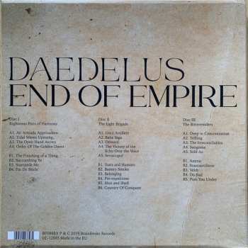 3LP/Caja Daedelus: End Of Empire LTD