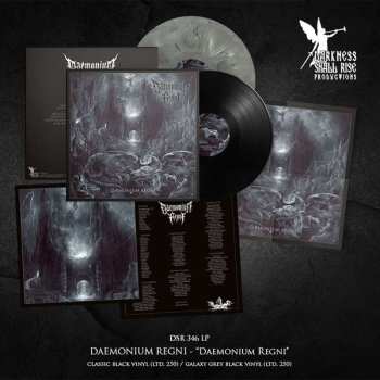 LP Daemonium Regni: Daemonium Regni (galaxy Grey Black Vinyl)
