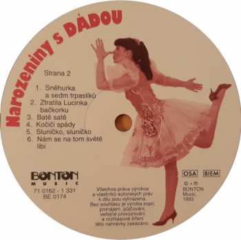 LP Dagmar Patrasová: Narozeniny S Dádou
