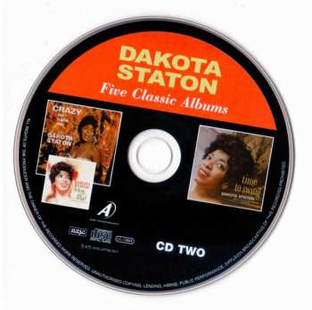 2CD Dakota Staton: Five Classic Albums