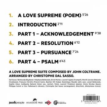 CD Dal Sasso / Belmondo Big Band: John Coltrane: A Love Supreme