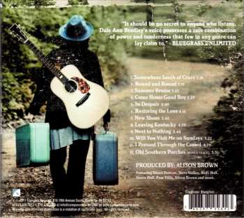 CD Dale Ann Bradley: Somewhere South Of Crazy