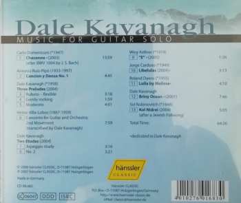 CD Dale Kavanagh: Music For Guitar Solo