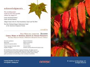 CD Dale Warland: Seasons