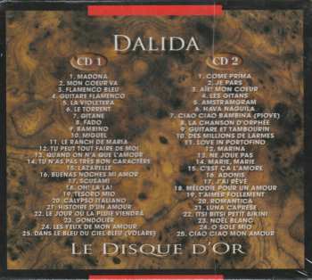 CD Dalida: Le Disque D'or