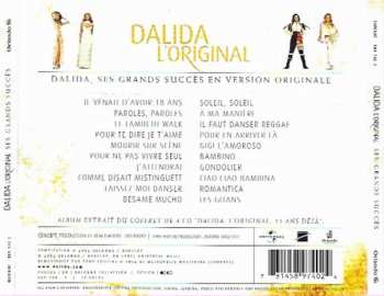 CD Dalida: L'Original 15 Ans Déjà... 