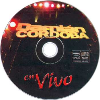 CD Damian Cordoba: En Vivo