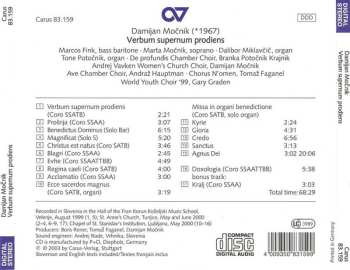 CD Marcos Fink: Verbum Supernum Prodiens