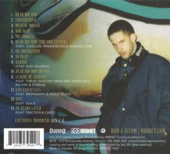 CD Dan-E-O: Dear Hip Hop: 20 Years Later