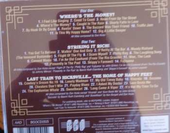 2CD Dan Hicks And His Hot Licks: Where's The Money/Striking It Rich/Last Train To Hicksville