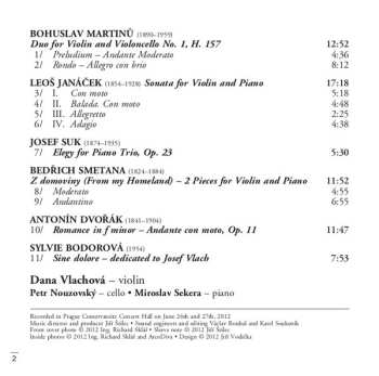 CD Miroslav Sekera: Czech Chamber Music.cz