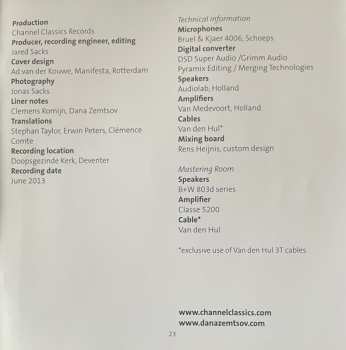 SACD Dana Zemtsov: Enigma, Works For Solo Viola