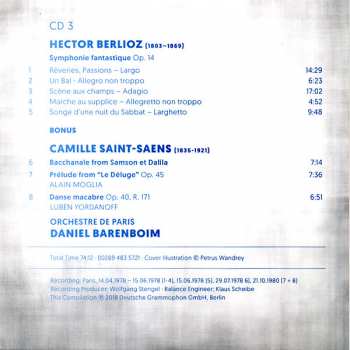 8CD/Caja Daniel Barenboim: Barenboim Orchestre De Paris 