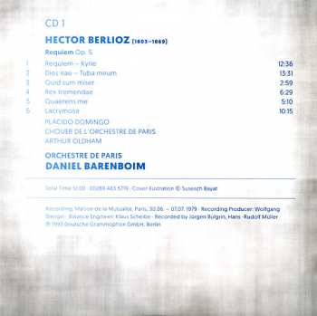 8CD/Caja Daniel Barenboim: Barenboim Orchestre De Paris 