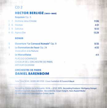 8CD/Caja Daniel Barenboim: Barenboim Orchestre De Paris 