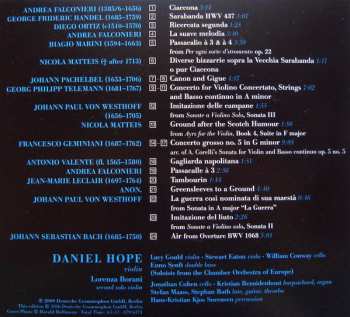 4CD/Caja Daniel Hope: It's Me - The Baroque & Romantic Albums