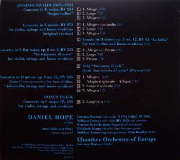 4CD/Caja Daniel Hope: It's Me - The Baroque & Romantic Albums