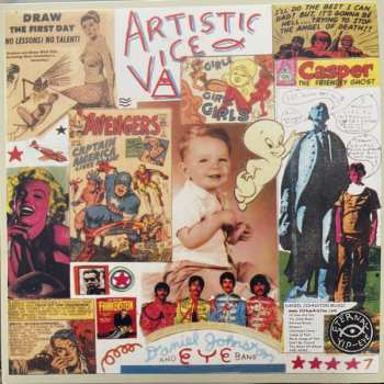 2LP Daniel Johnston: Artistic Vice / 1990