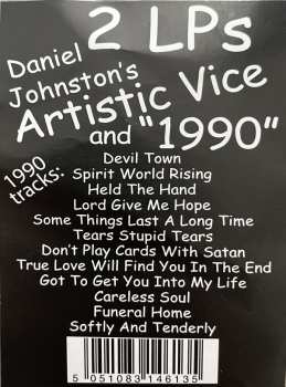 2LP Daniel Johnston: Artistic Vice / 1990