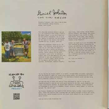 2LP Daniel Johnston: Love Lives Forever (BBC Sessions 2003-2011) LTD | CLR