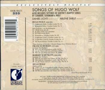 CD Hugo Wolf: Songs of Hugo Wolf
