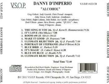 CD Danny D'Imperio And The Bloviators: Alcohol