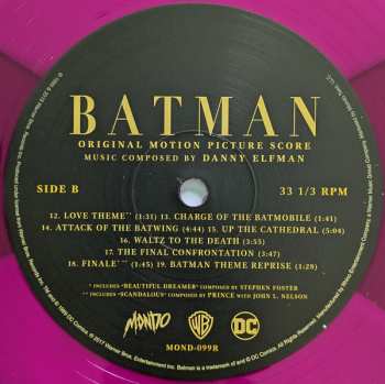 LP/Caja Danny Elfman: Batman (Original Motion Picture Score) LTD | CLR