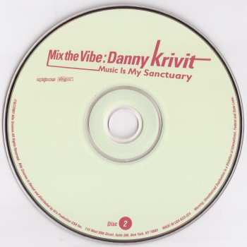2CD Danny Krivit: Mix The Vibe (Music Is My Sanctuary)