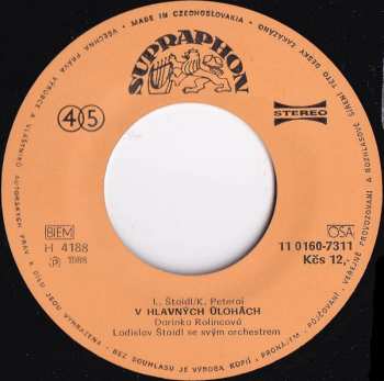 SP Darina Rolincová: Tanec V Daždi / V Hlavných Úlohách