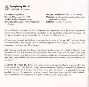 CD Darius Milhaud: Darius Milhaud