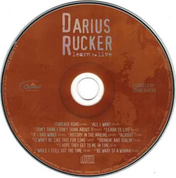 CD Darius Rucker: Learn To Live