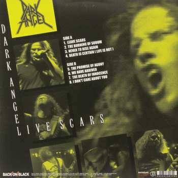 LP Dark Angel: Live Scars