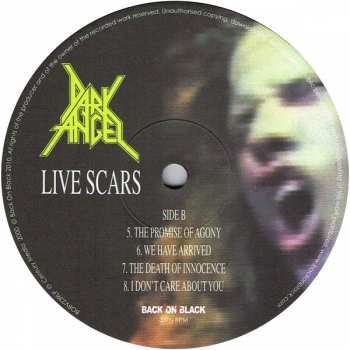 LP Dark Angel: Live Scars