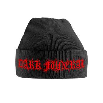 Merch Dark Funeral: Gorra Logo Dark Funeral (red)