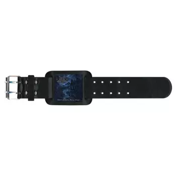 Pulsera de cuero Where Shadows Forever Reign