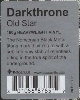 LP Darkthrone: Old Star