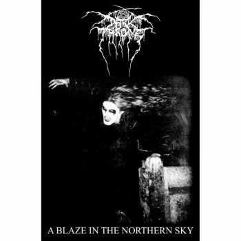 Merch Darkthrone: Póster textil A Blaze In The Northern Sky