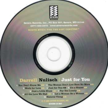 CD Darrell Nulisch: Just For You