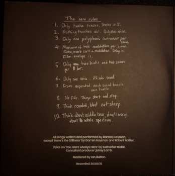 2LP Darren Hayman: You Will Not Die LTD