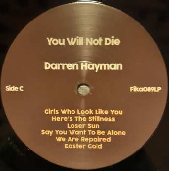 2LP Darren Hayman: You Will Not Die LTD